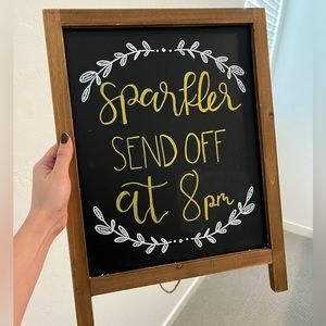 Send Off Sign